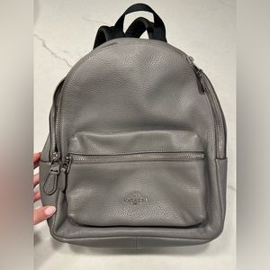 Grey Coach backpack